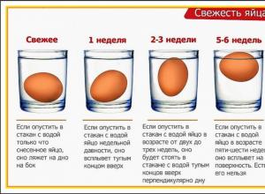 Как определить свежесть куриных яиц